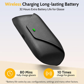 MIUOLV close-up of dual metal charging pins showing reliable magnetic contact for fast charging