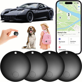 MIUXGIO GPS tracker hidden in a vehicle for real-time Find My tracking.
