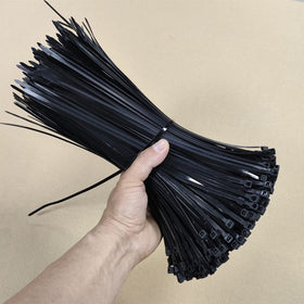 Miwutz zip ties 12-inch 1000 pack securing cables neatly in a workshop