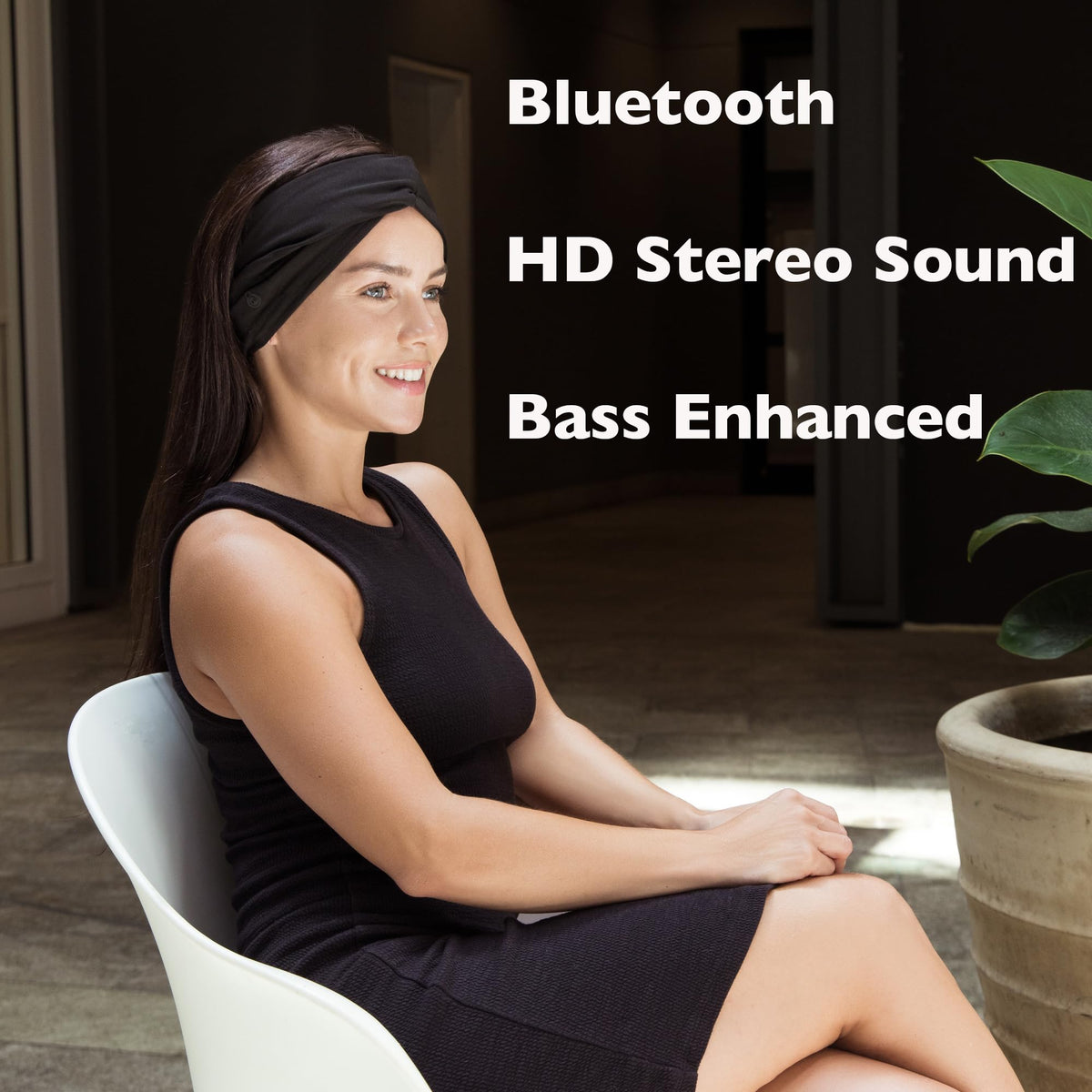 Mixiba headband delivers up to 11 hours of playback for all-day use.