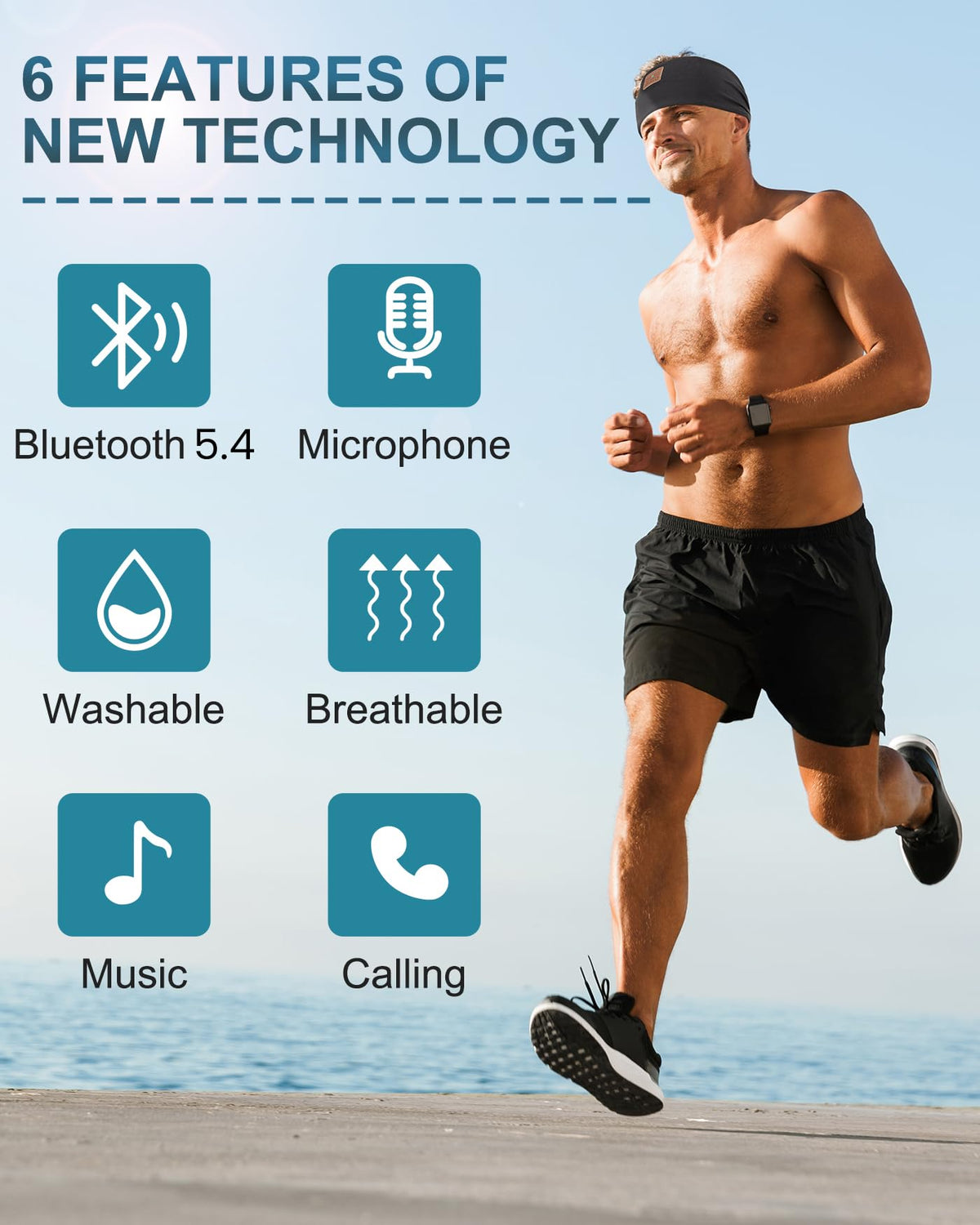 Mixiba ultra-thin speaker close-up inside headband, comfortable low-profile audio