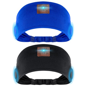Mixiba front packaging showing two headbands and included accessories for convenience