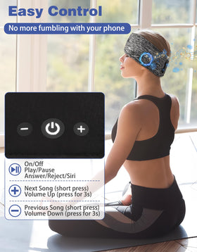 Mixiba headband controls located at the center for easy use.