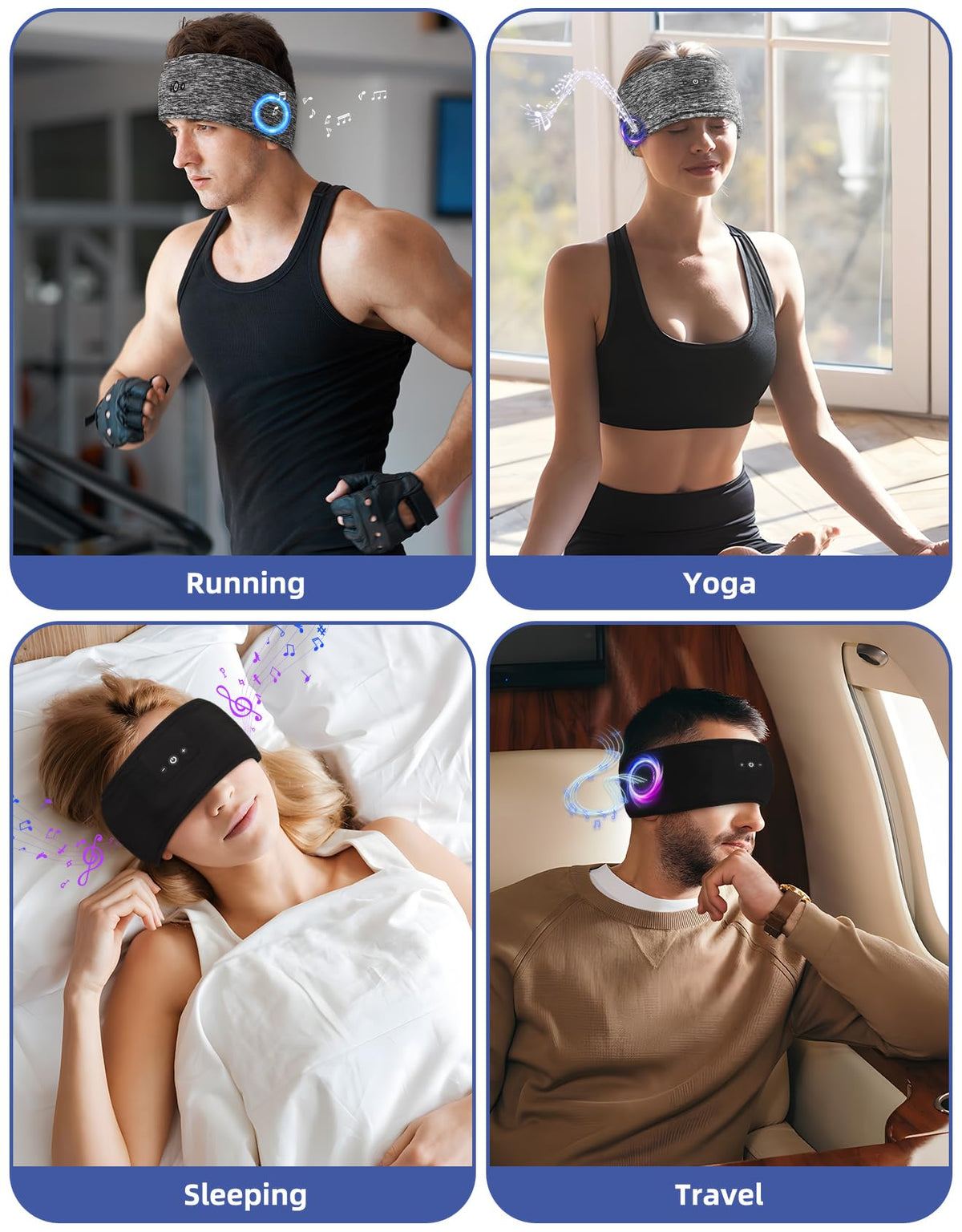 Mixiba removable module and washable headband simplify care.