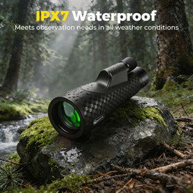 MIXIO full accessory kit laid out to protect optics and enhance use