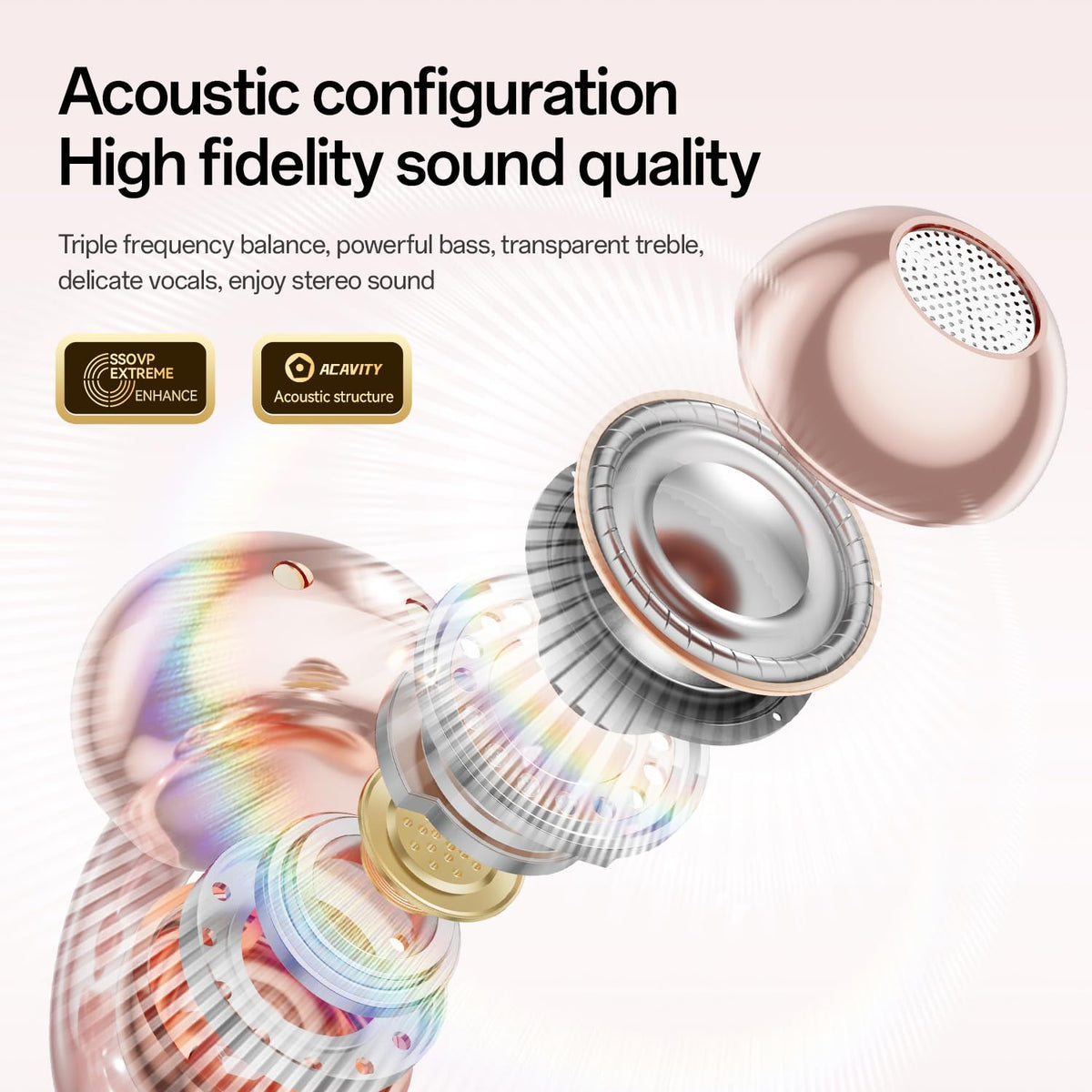 Miyonsin up to 48 hours total playback with charging case.