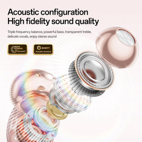Miyonsin up to 48 hours total playback with charging case.