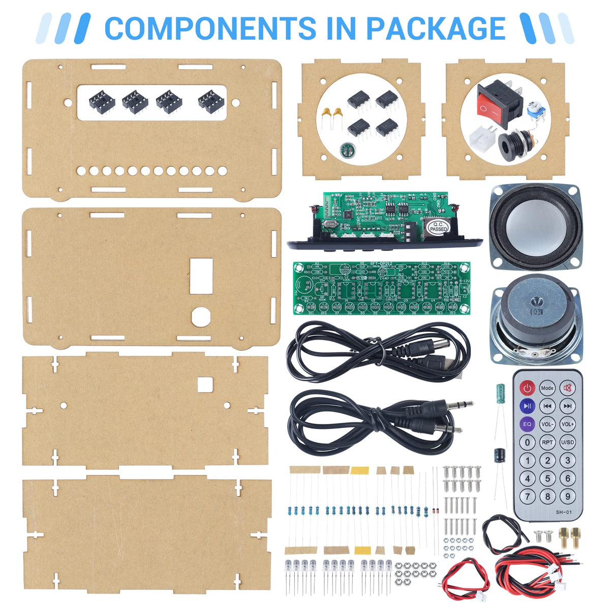 MiOYOOW FM radio module with auto-scan and memory presets