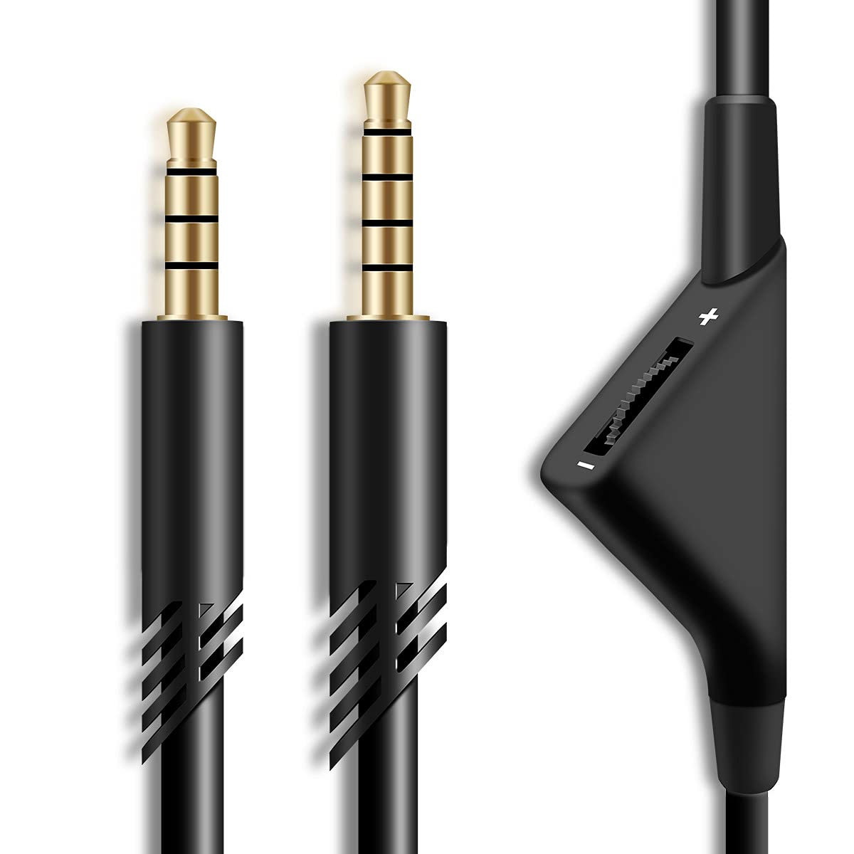 MJKOR inline volume cable for Astro A10/A40 headsets with on-device volume control