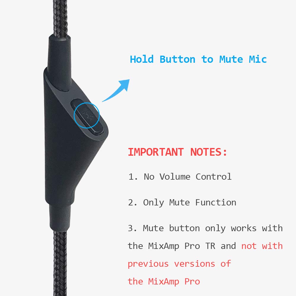 MJKOR nylon braided mute cable highlighting durability and tangle resistance.
