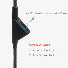 MJKOR nylon braided volume cable highlights durability for extended gaming sessions.