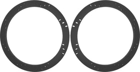 MJM Car Speaker Adapters front view showing ring dimensions and clean edge, improves fit