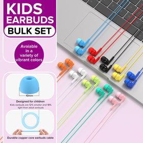 MKDTNJT colorful earbuds in red to purple boosts student engagement