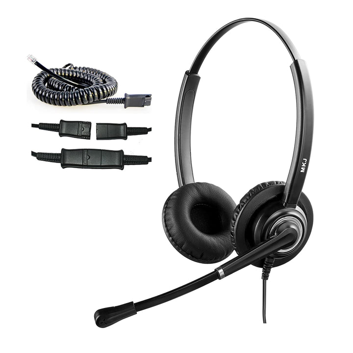 MKJ packaging showing headset compatibility and quick benefits