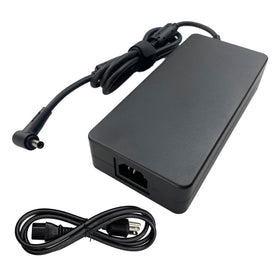 MKVZPV 330W AC adapter side view, compact chassis for ASUS gaming laptops.