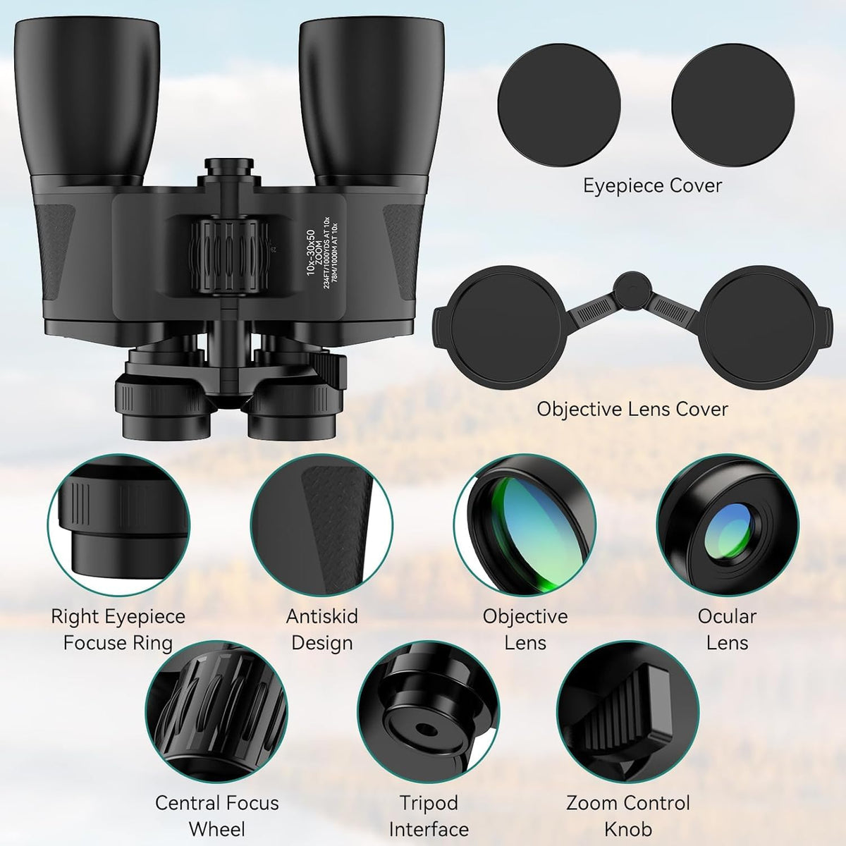 MLight binoculars ideal for dusk and dawn viewing adventures