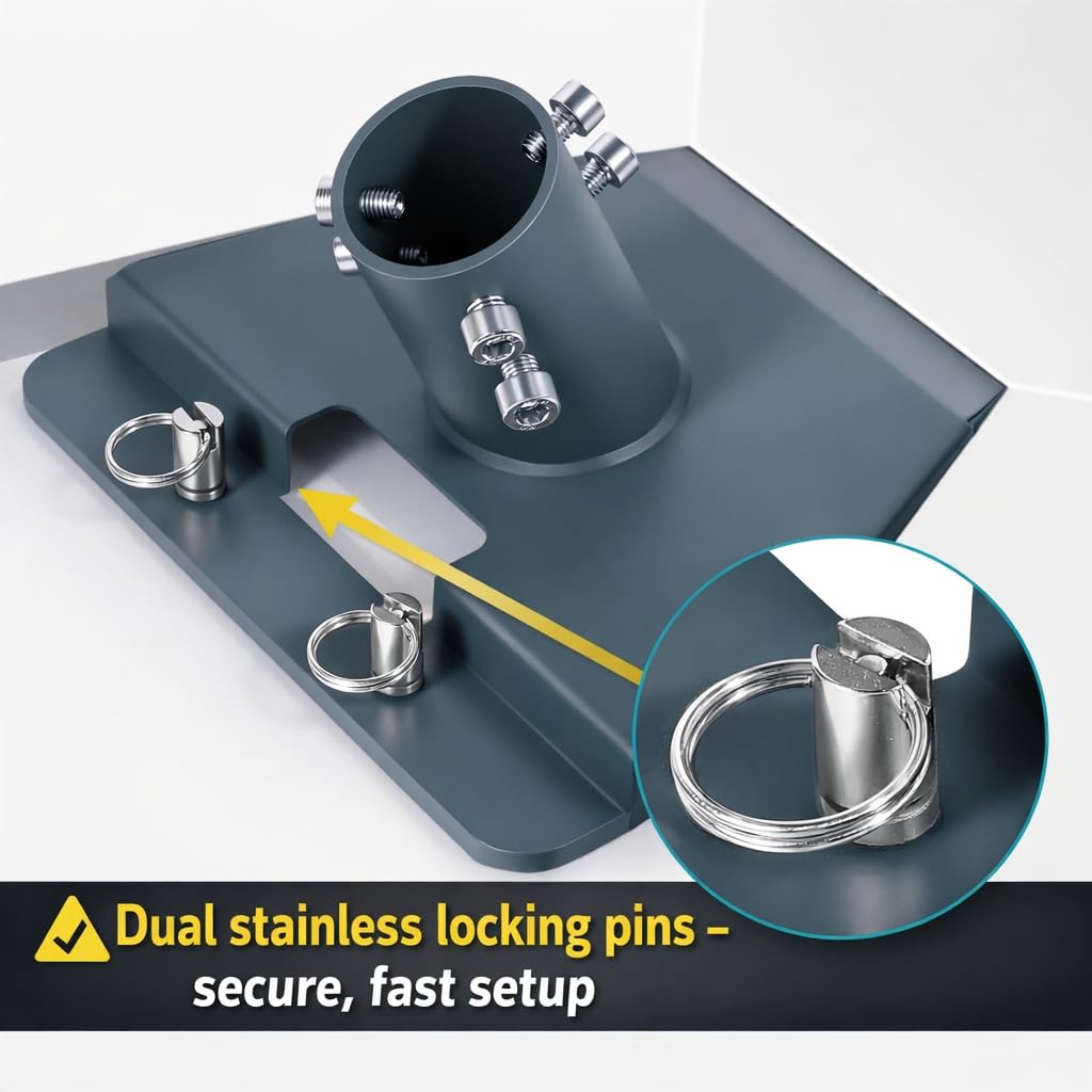 MLUPODY Starlink Gen 3 metal locking pins enable tool-free installation