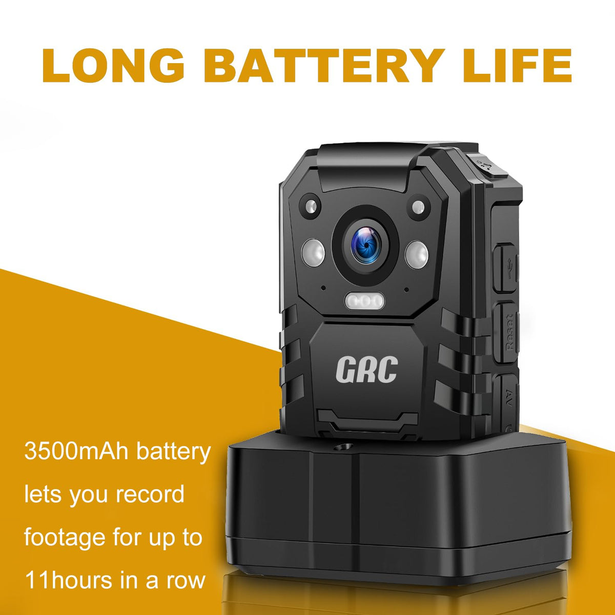 MM CAMMPRO I826 car DVR mode for continuous on-road capture.