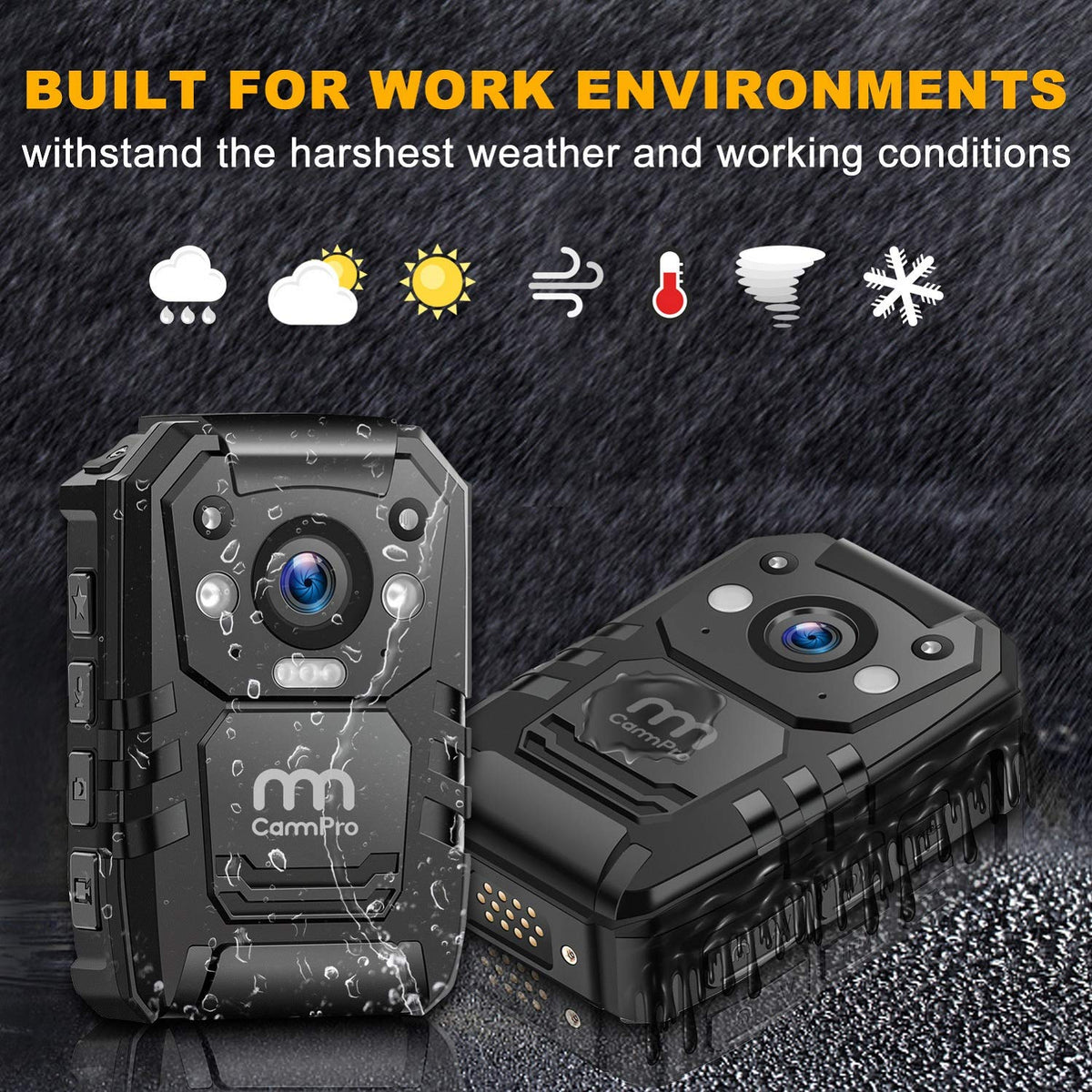 MM CAMMPRO I826 night vision demonstrates clear footage in low light conditions.