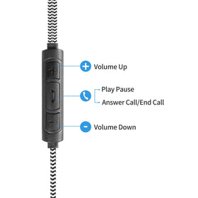 MMUSS inline mic and control button visible for easy calls and playback control