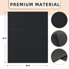 MMute Touch elegant black mesh aesthetic for a refined speaker look.