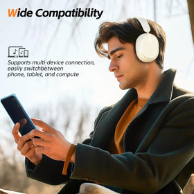 MMWOWARTS 60-hour battery life powers long listening sessions.
