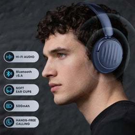 MMWOWARTS over-ear foam earcups provide comfortable all-day wear