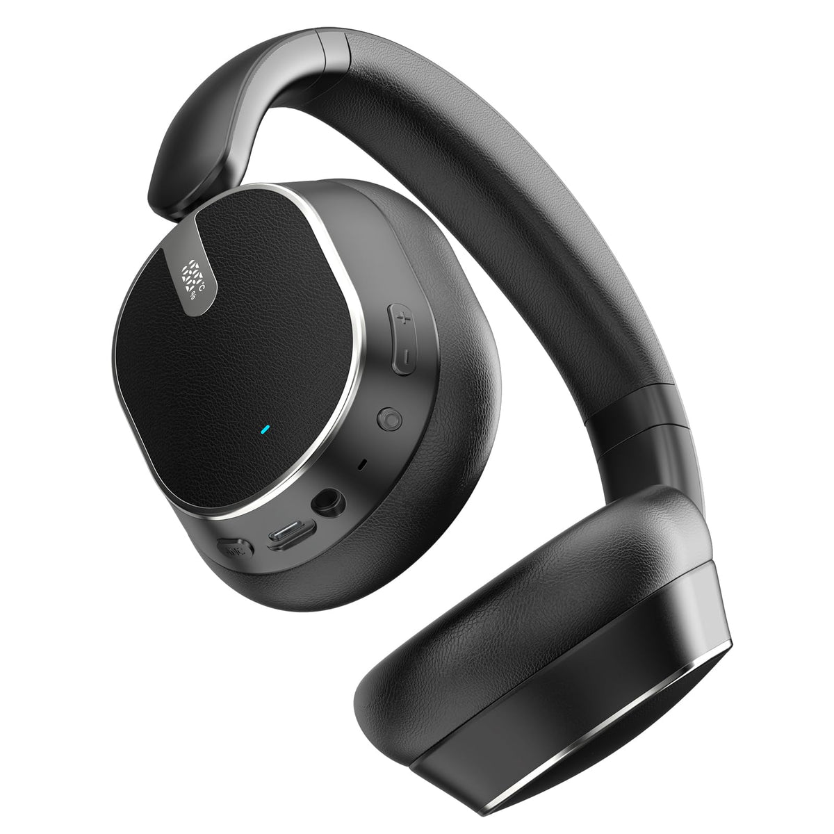 MMWOWARTS over-ear headphones with hybrid ANC offering 60-hour battery life for all-day listening