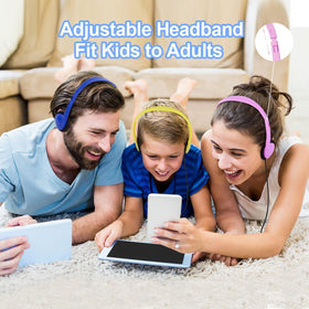 MNINEANDMORE bulk headphones with soft ear pads for long wear.