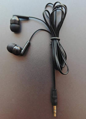 Classroom use MNINEANDMORE earbuds fit 3.5mm devices