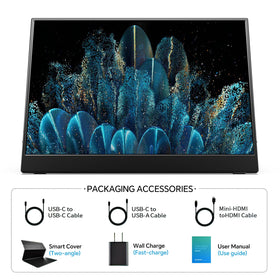 MNN built-in speakers with smart cover for on-the-go entertainment