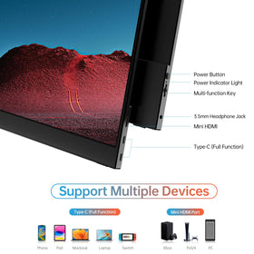 MNN USB-C and HDMI connectivity enables single-cable setup across devices