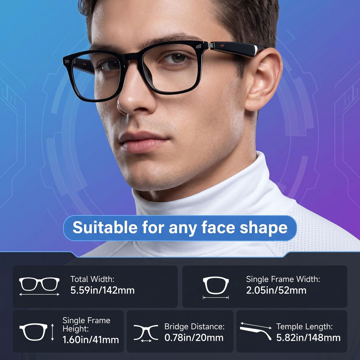 MNVOEQ 164-Language Translator on glasses enables cross-border communication possibilities.
