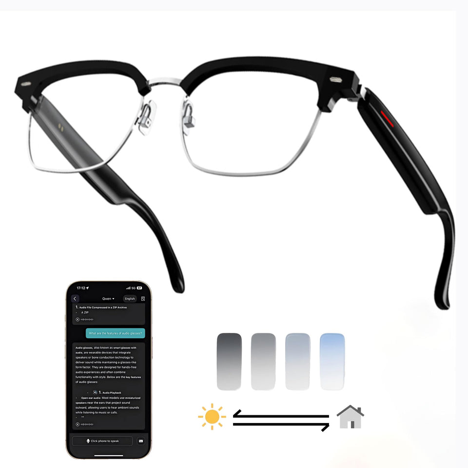 MNVOEQ AI Smart Glasses translation focus for travel and conversations