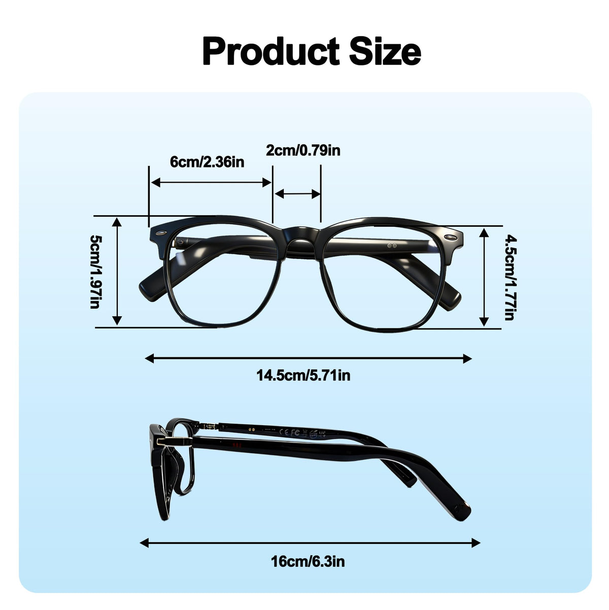 MNVOEQ lifestyle travel scene wearing glasses, ideal for travelers and international use