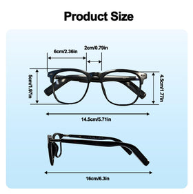MNVOEQ lifestyle travel scene wearing glasses, ideal for travelers and international use