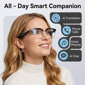 MNVOEQ open-ear speakers for music and calls while staying aware