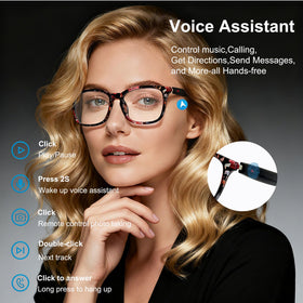MNVOEQ hand using touch control demonstrating simple playback and call management
