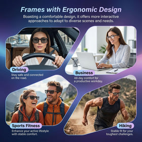 MNVOEQ Travel-Work-Sport glasses fit seamlessly into daily routines.