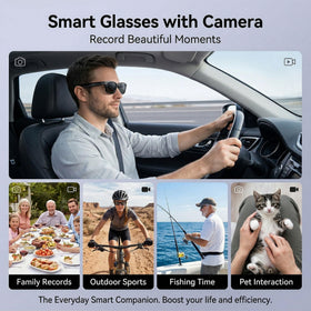 MNVOEQ unisex-fit smart glasses for comfortable daily wear
