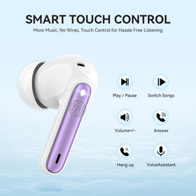 MoBadeety open charging case beside coin for size scale and easy portability