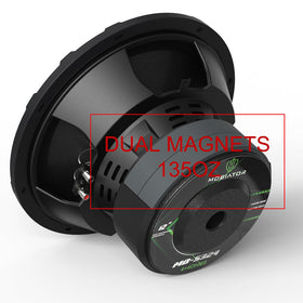 MOBIATOR 135oz magnet highlights deep bass and strong power handling