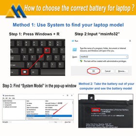 Mobik battery installed in HP laptop demonstrating restored portable power