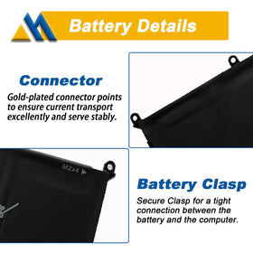 Mobik battery thickness beside ruler illustrates compact OEM-size advantage