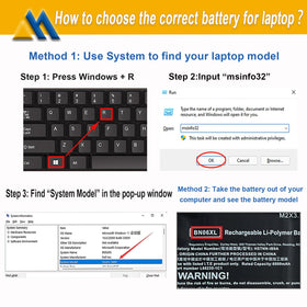 Mobik battery with included screwdrivers and accessories for simple user installation