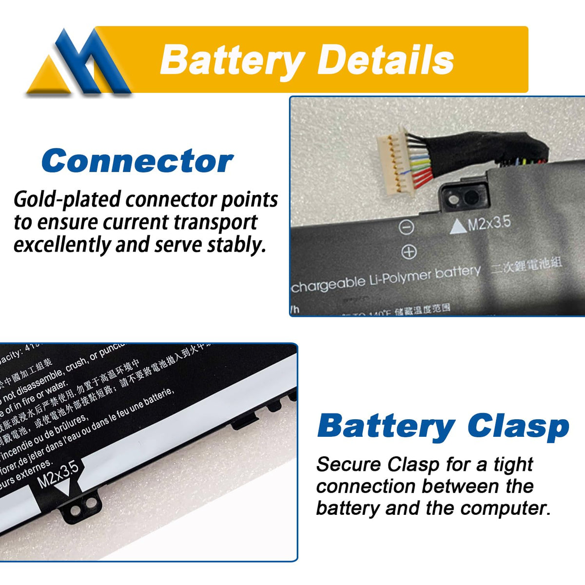 Mobik BN03XL installed in HP Envy demonstrating restored battery power