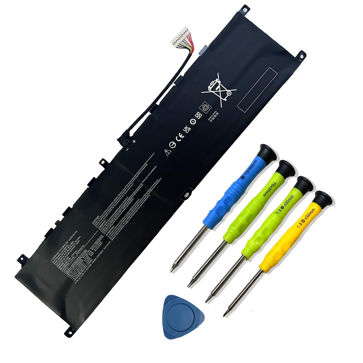 Mobik BTY-M6M battery pack provides portable power for MSI laptops.