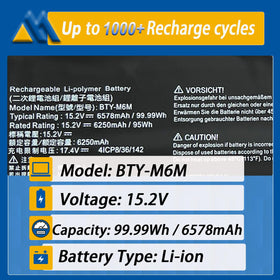 Mobik BTY-M6M laptop-compatibility-guide shows fit with MSI models.