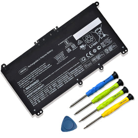 Mobik battery front view showing model and benefit of direct-fit replacement