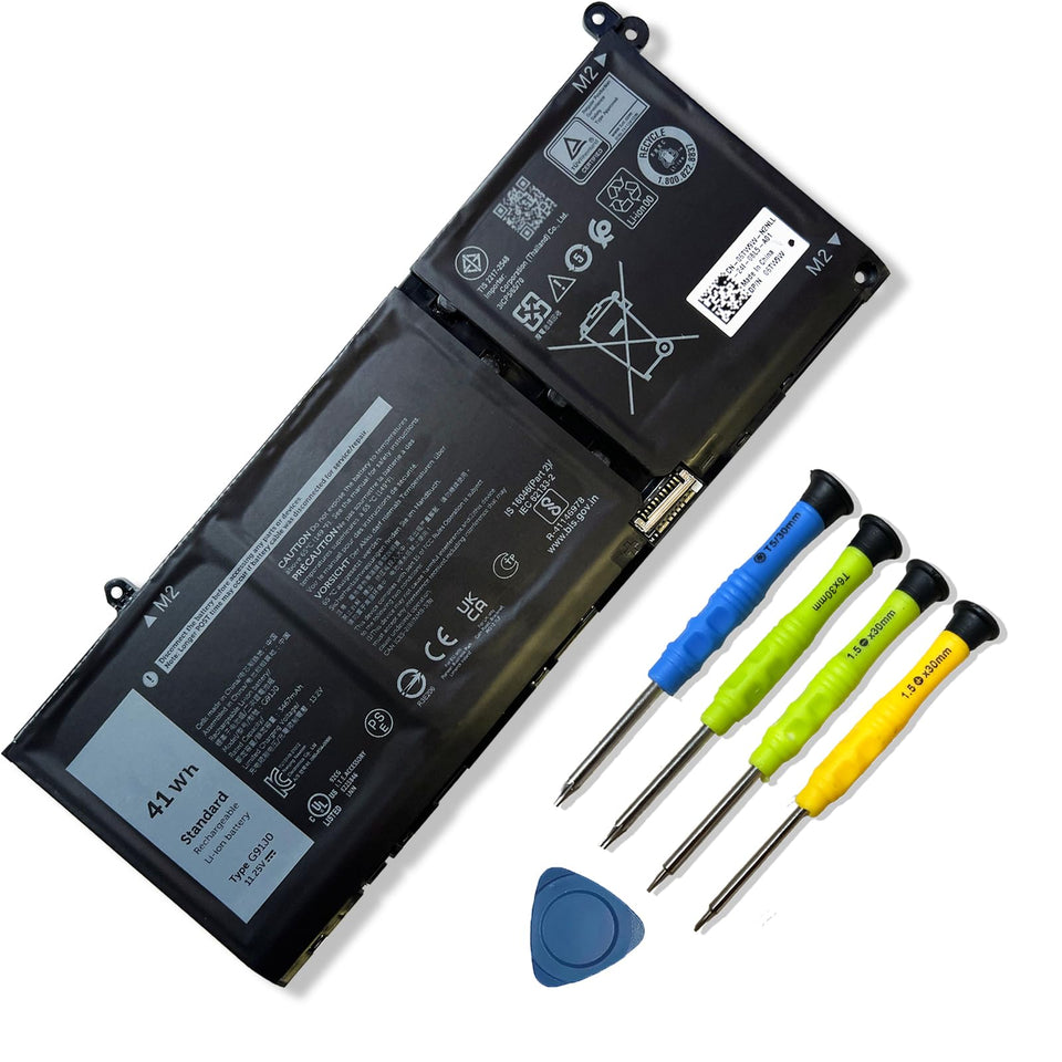 Mobik front view of G91J0 battery pack showing model and capacity benefit